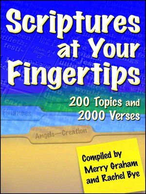 cover image of Scriptures at Your Fingertips